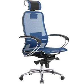 Офисное кресло Samurai S-2.04, синий в Липецке