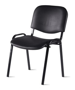 Офисный стул Изо, ВИК 3002/Черная шагрень в Липецке
