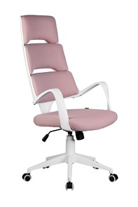 Офисное кресло Riva Chair SAKURA (Розовый/белый) в Липецке