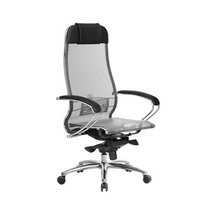 Кресло офисное Метта Samurai S-1.04, серый в Липецке