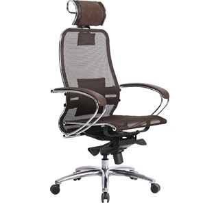 Офисное кресло Samurai S-2.04, темно-коричневый в Липецке