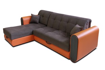 Угловой диван с оттоманкой Аккордеон-8 (сп.м. 190х205) в Липецке