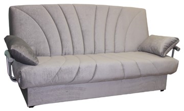 Прямой диван Hit-Divan Рио с металлическими подлокотниками в Липецке