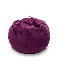 Кресло-мешок Орбита, велюр, фиолетовый в Липецке