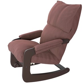 Кресло Трансформер Амадео ВСК №81 (каркас венге, сиденье коричнево-розовое) в Липецке