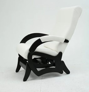 Маятниковое кресло Амелия, экокожа крем 35-К-КР в Липецке