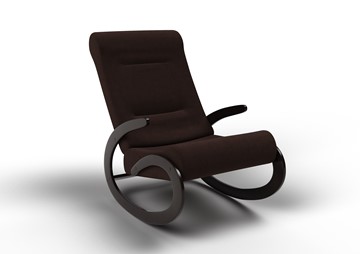 Кресло-качалка Мальта, ткань AMIGo шоколад 10-Т-Ш в Липецке