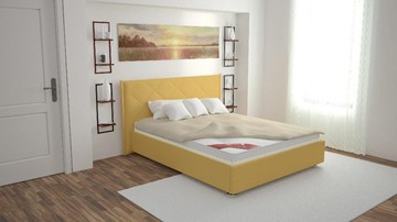 Двуспальная кровать с механизмом Сарма Альба 160х200 (с коробом) в Липецке