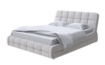 Кровать 2-спальная Corso-6 200х200, Велюр (Ultra Серый камень) в Липецке