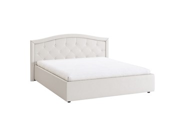 Кровать спальная Верона 1,6 белый (экокожа) в Липецке