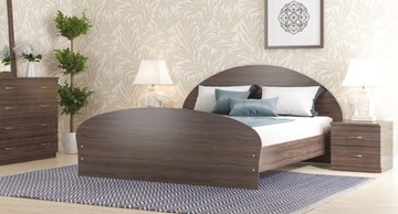 Кровать в спальню СВ-Стиль Валенсия, 160х200 с основанием, венге в Липецке