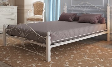 Двуспальная кровать Фортуна 1, 1600, белый/белый в Липецке