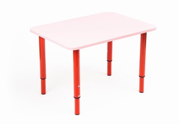 Растущий стол Кузя (Розовый,Красный) в Липецке