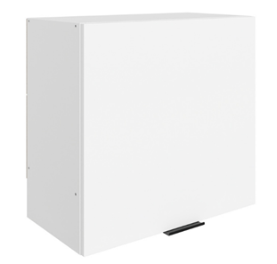 Кухонный шкаф Стоун L600 Н566 (1 дв. гл.) (белый/джелато софттач) в Липецке