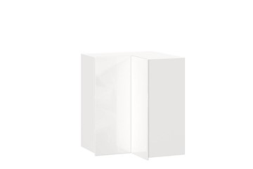 Шкаф кухонный угловой Шервуд, ЛД 281.500.000.169, белый/белый глянец в Липецке