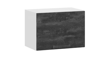 Навесной шкаф Детройт 1В5Г (Белый/Угольный Камень) в Липецке