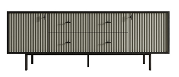 Комод с дверцами и ящиками Emerson (EM19/gray/L) в Липецке