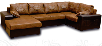 П-образный диван Плаза 405х210 в Липецке