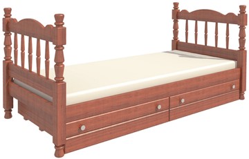 Кровать в детскую Алёнка (Орех) с основанием в Липецке