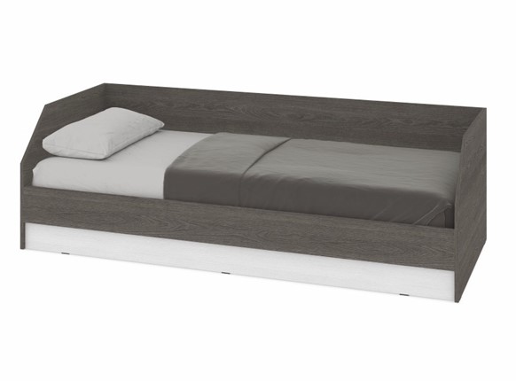 Кровать в детскую О81, Анкор темный - Анкор светлый в Липецке - изображение