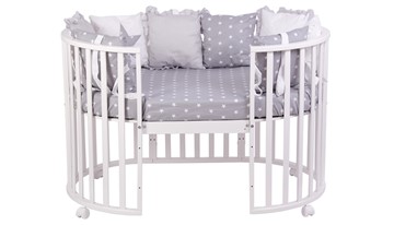 Детская кроватка-трансформер POLINI Kids Simple 930 Белый в Липецке - предосмотр 6