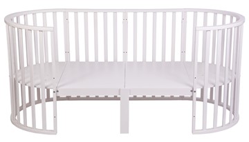 Детская кроватка-трансформер POLINI Kids Simple 930 Белый в Липецке - предосмотр 8