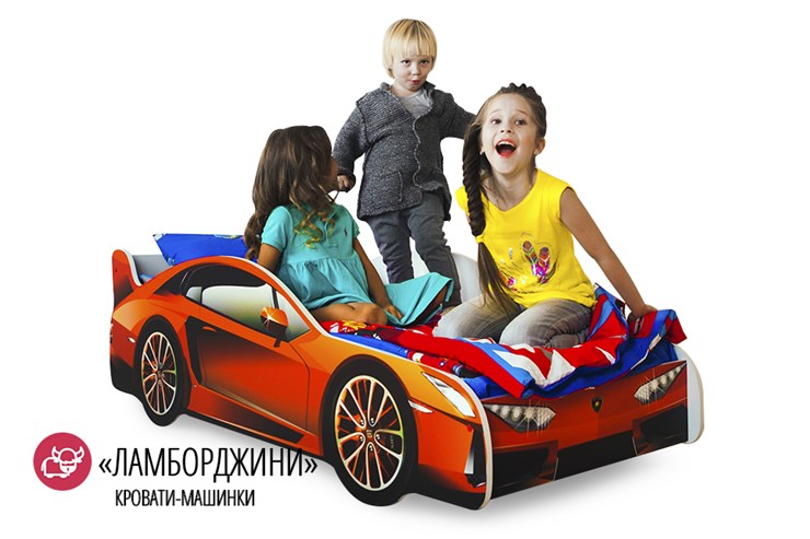 Детская кровать-машина Lamborghini в Липецке - изображение 4