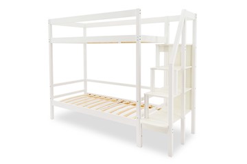 Двухэтажная детская кровать Svogen белый в Липецке - предосмотр 1
