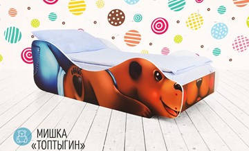 Кровать-зверенок Мишка-Топотыгин в Липецке