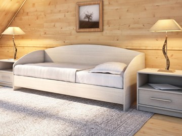 Подростковая кровать Этюд Софа, 90х200, ясень шимо светлый в Липецке