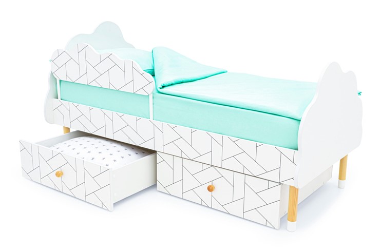 Кровать в детскую Stumpa Облако "Мозаика" в Липецке - изображение 4