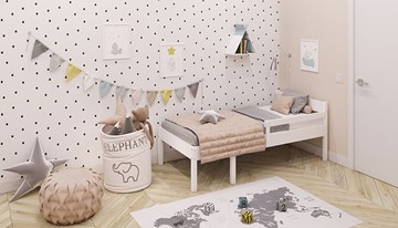 Кровать подростковая POLINI Kids Simple 935 Белый в Липецке - предосмотр 6