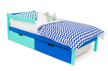 Кровать детская Skogen classic мятно-синия в Липецке