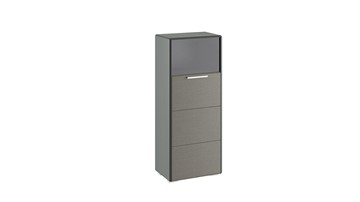 Шкаф Наоми комбинированный одностворчатый, цвет Фон серый, Джут ТД-208.07.28 в Липецке