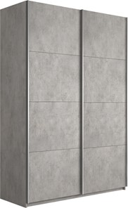 Шкаф 2-дверный Прайм (ДСП/ДСП) 1400x570x2300, бетон в Липецке