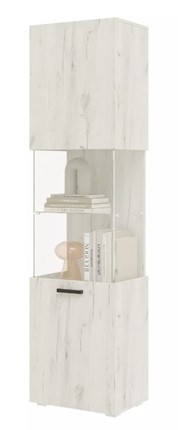 Шкаф-пенал Алтея Дуб крафт белый в Липецке - изображение