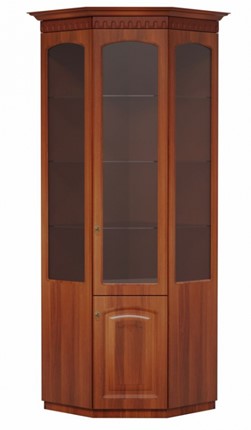 Угловой шкаф Гармония-4, витрина МЦН в Липецке - изображение