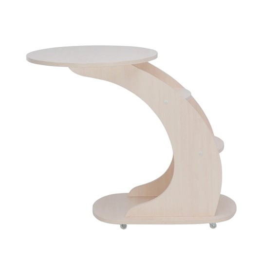 Подкатной стол Leset Стелс, цвет Молочный дуб в Липецке - изображение 2