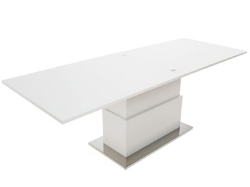 Журнальный стол-трансформер Slide GL, белый суперглянец в Липецке - предосмотр 1
