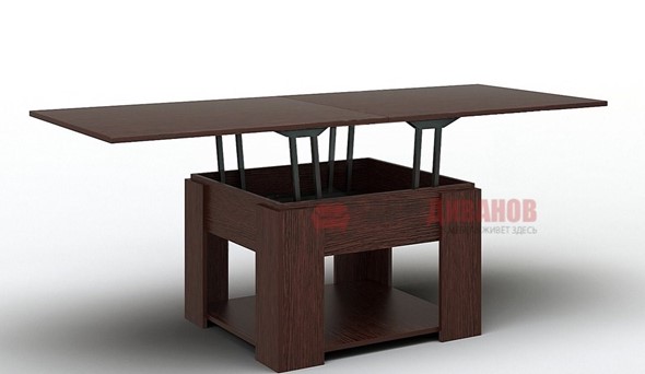 Складной стол-трансформер Модерн, венге в Липецке - изображение
