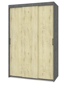 Шкаф трехстворчатый Томас Т31, Камень темный/Ирландский дуб в Липецке
