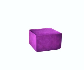 Пуф Тетрис 50х50, фиолетовый в Липецке