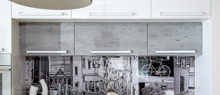 Модульный кухонный гарнитур Герда, длина 320 см в Липецке - изображение 5