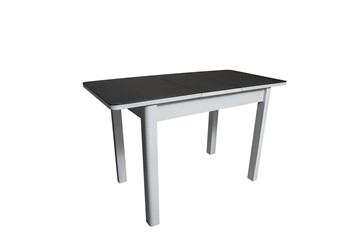 Кухонный раскладной стол Айсберг-1СТ белое-черное в Липецке - предосмотр 1
