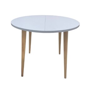 Кухонный стол круглый Серый камень 90*90 см ЛДСП в Липецке - предосмотр 3