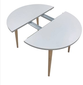 Кухонный стол круглый Серый камень 90*90 см ЛДСП в Липецке - предосмотр 4