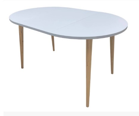 Кухонный стол круглый Серый камень 90*90 см ЛДСП в Липецке - изображение 7