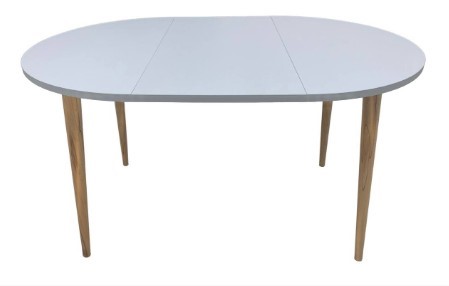 Кухонный стол круглый Серый камень 90*90 см ЛДСП в Липецке - изображение 9