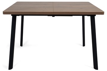 Кухонный стол раздвижной Дали-1L(ноги черные, дуб табако) в Липецке - предосмотр 1