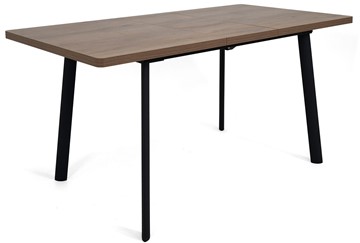 Кухонный стол раздвижной Дали-1L(ноги черные, дуб табако) в Липецке - предосмотр 3